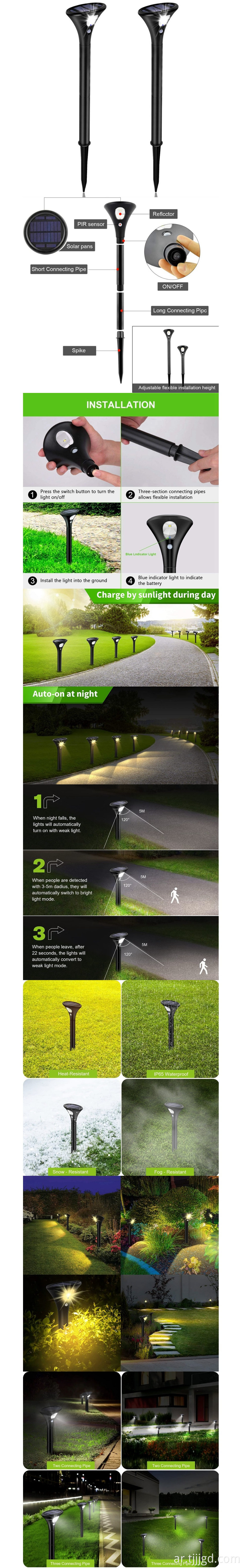 Solar Induction Ground Lamp